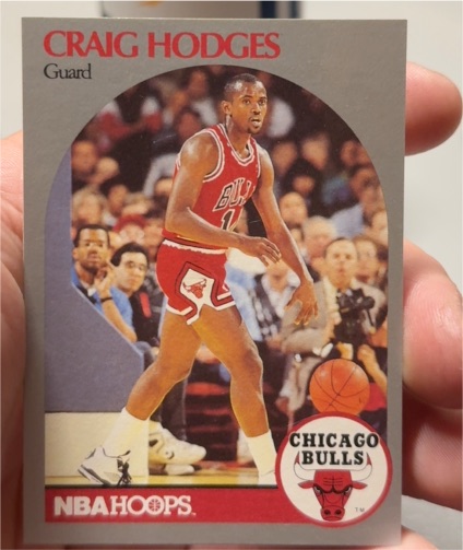 1990-91 NBA Hoops #64 Craig Hodges — front