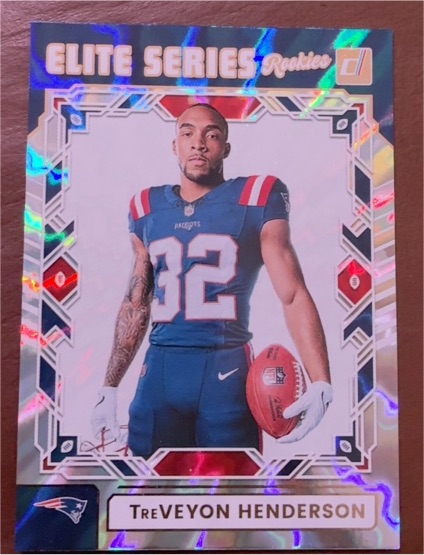 2025 Donruss Elite Series Rookies #ESR-THN TreVeyon Henderson — front
