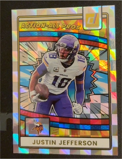 2025 Panini Donruss #AAP-JJE Justin Jefferson — front