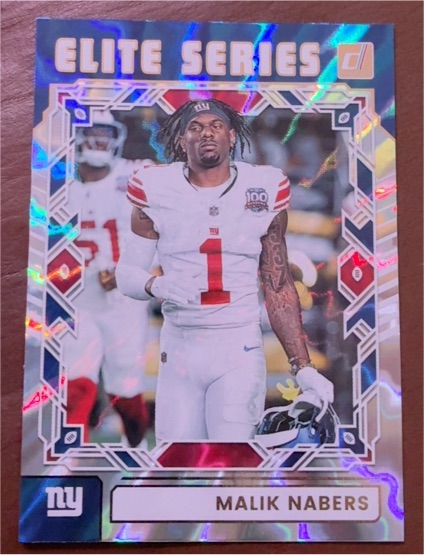 2025 Panini Donruss Elite Series #TES-MNA Malik Nabers — front