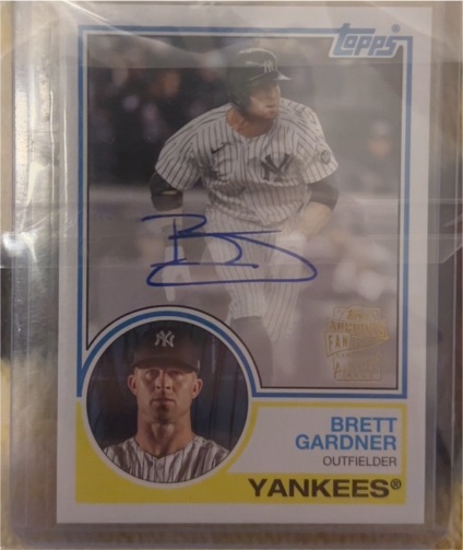 2024 Topps Archives Fan Favorite #83FF-BG Brett Gardner — front