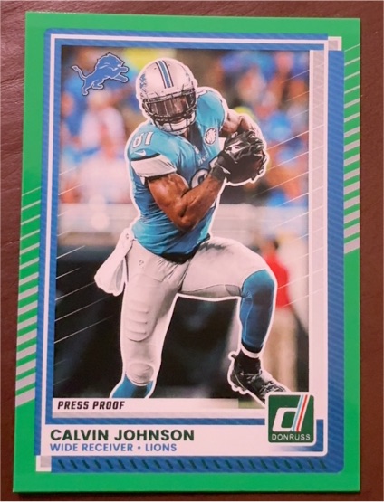 2025 Donruss #24 Calvin Johnson — front