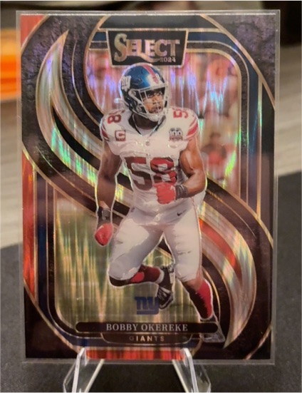 2024 Panini Select #109 Bobby Okereke — front