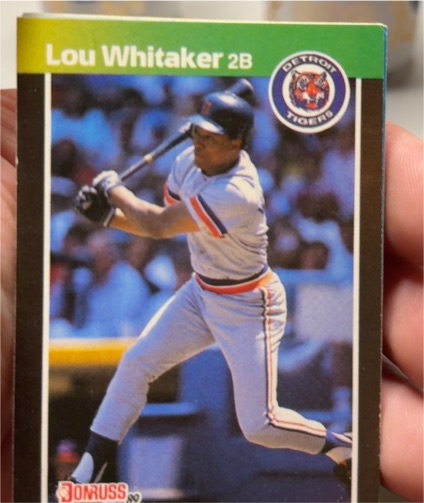 1989 Donruss #298 Lou Whitaker — front