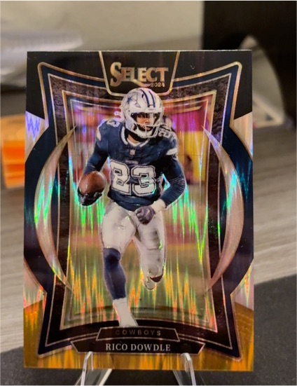 2024 Panini Select #90 Rico Dowdle — front