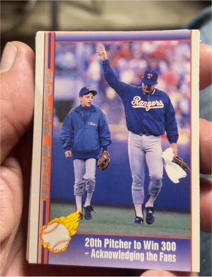 1991 Pacific Nolan Ryan Texas Express I #67 Nolan Ryan — front