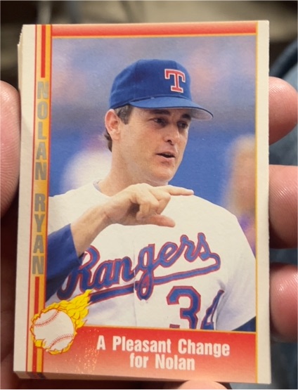 1991 Pacific Nolan Ryan Texas Express I #55 Nolan Ryan — front