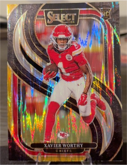 2024 Panini Select #119 Xavier Worthy — front