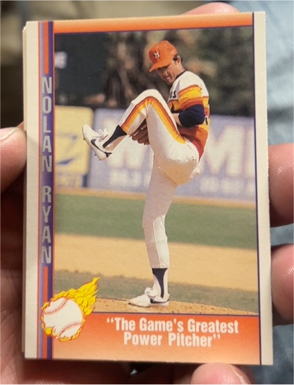 1991 Pacific Nolan Ryan Texas Express I #38 — front