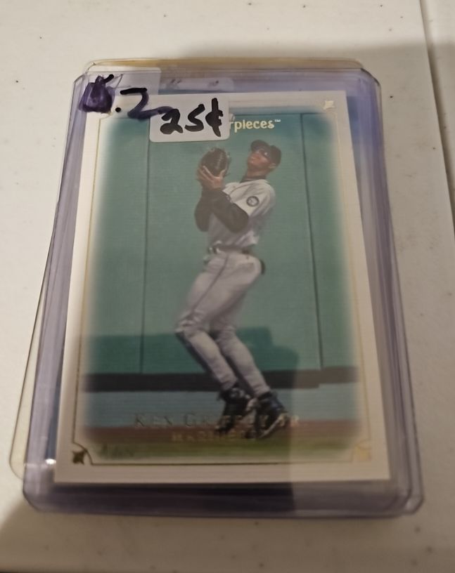2007 UD Masterpieces #45 Ken Griffey Jr. — front