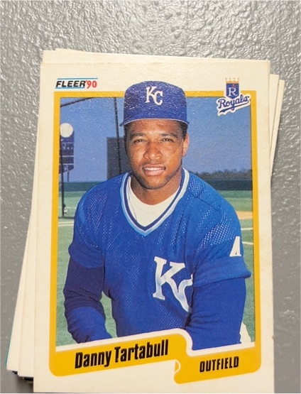 1990 Fleer #120 Danny Tartabull — front