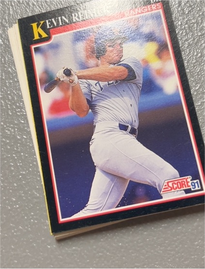 1991 Score #836 Kevin Reimer — front