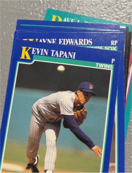 1991 Score #60 Kevin Tapani — front