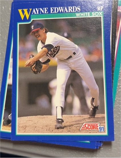 1991 Score #RP Wayne Edwards — front