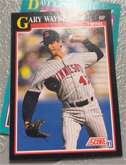 1991 Score #283 Gary Wayne — front