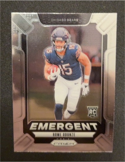 2024 Panini Prizm #11 Rome Odunze Emergent — front