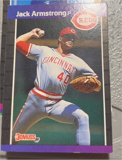 1989 Donruss #493 Jack Armstrong — front