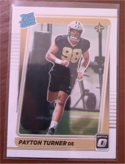 2021 Donruss Optic #259 Payton Turner — front
