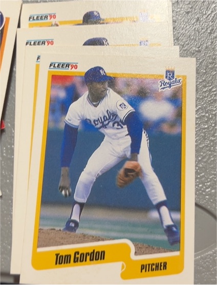 1990 Fleer #108 Tom Gordon — front