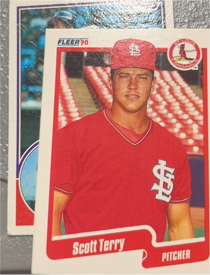 1990 Fleer #261 Scott Terry — front