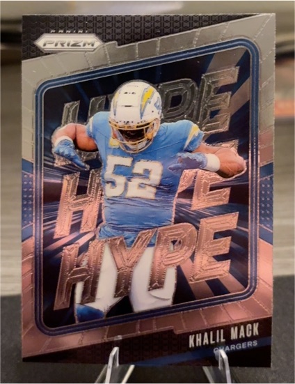 2024 Panini Prizm #10 Khalil Mack Hype Los Angeles Chargers — front