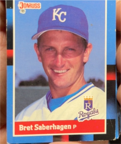 1988 Donruss #96 Bret Saberhagen — front