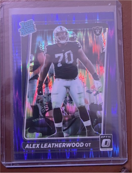 2021 Donruss Optic #266 Alex Leatherwood — front