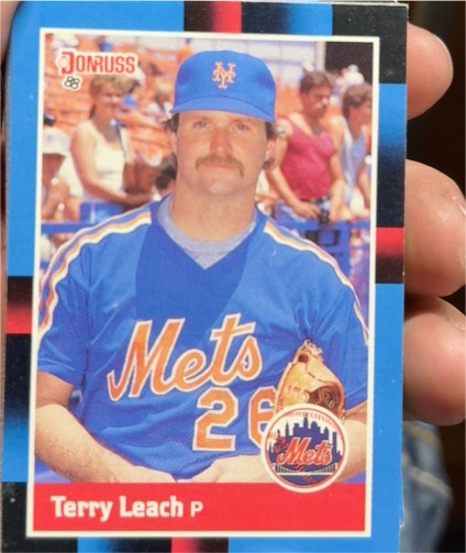 1988 Donruss #603 Terry Leach — front