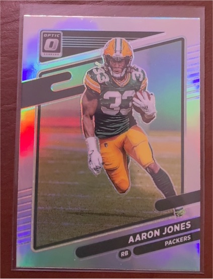 2021 Panini Donruss Optic #91 Aaron Jones — front