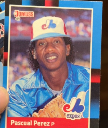 1988 Donruss #591 Pascual Perez — front