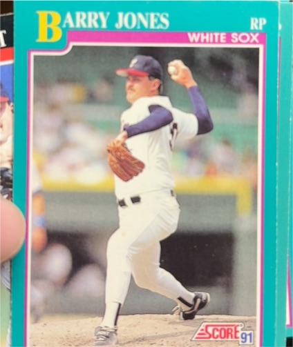 1991 Score #115 Barry Jones — front