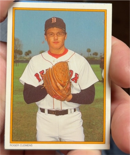 1987 Topps #5 Roger Clemens — front