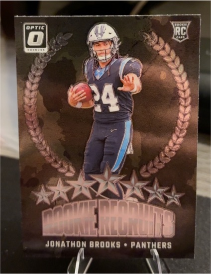 2024 Donruss Optic #13 Jonathon Brooks Rookie Recruits — front