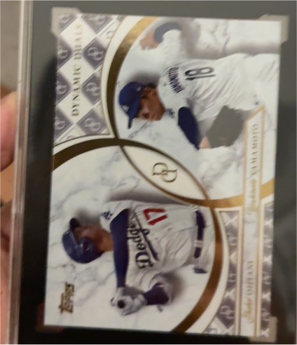 2024 Topps Dynamic Duals #38 Clayton Kershaw / Cody Bellinger — front