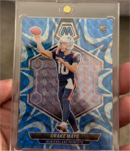 2024 Panini Mosaic #303 Drake Maye — front