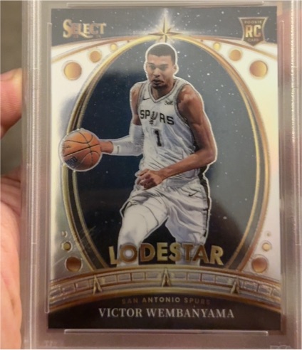 2023-24 Panini Select #9 Victor Wembanyama Lodestar — front