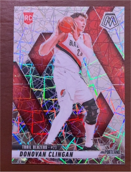 2024-25 Panini Mosaic #23 Donovan Clingan — front