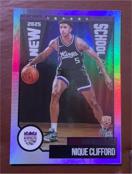 2025-26 Topps Basketball New School #NS-24 Nique Clifford — front