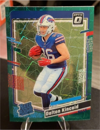 2023 Panini Donruss Optic #211 Dalton Kincaid — front