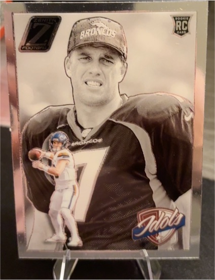 2024 Panini Zenith #11 Bo Nix / John Elway Idols Denver Broncos — front