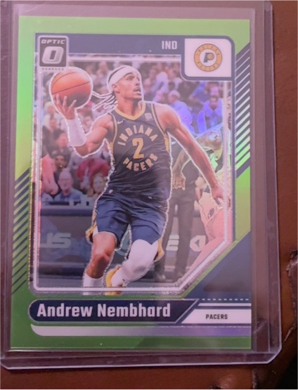 2024-25 Panini Donruss Optic #25 Andrew Nembhard — front