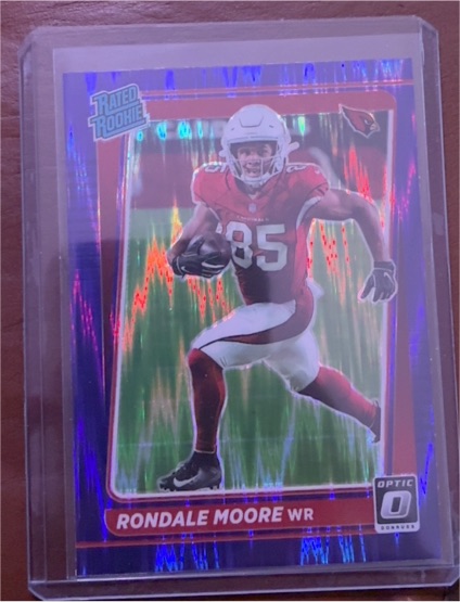 2021 Donruss Optic #217 Rondale Moore — front