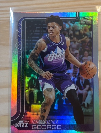 2025-26 Topps #131 Keyonte George — front