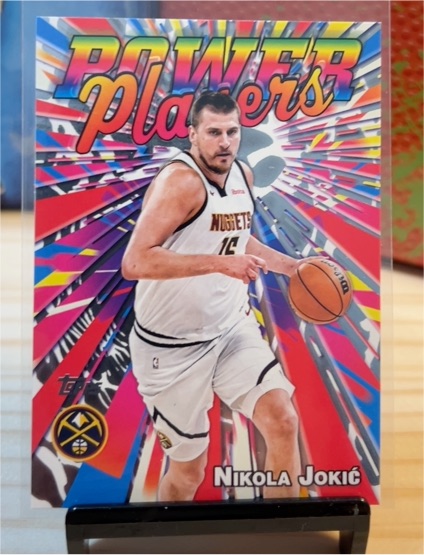2025-26 Topps Basketball #PP-12 Nikola Jokic Power Players — front