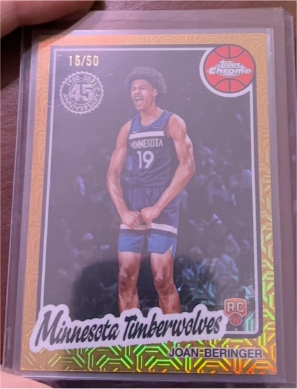 2025-26 Topps Chrome #TC-JBI Joan Beringer — front