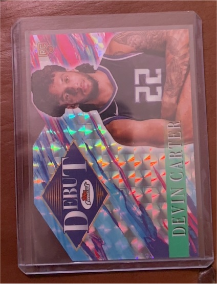 2024-25 Topps Finest #D-22 Devin Carter — front