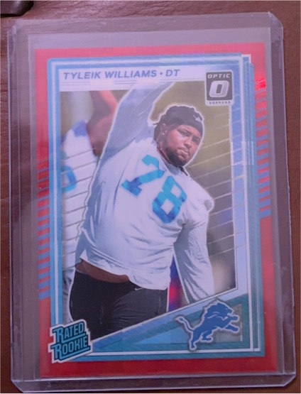 2025 Panini Donruss Optic #360 Tyleik Williams — front