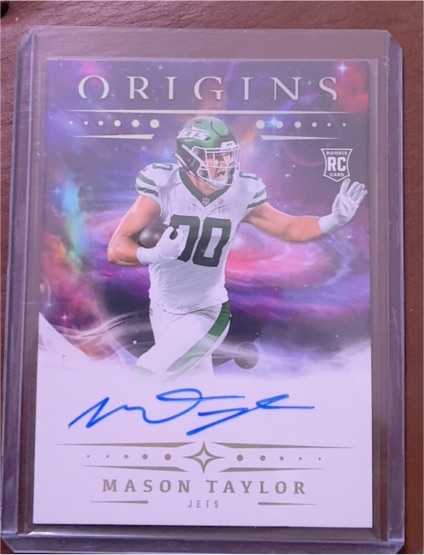 2025 Panini Origins #RA-MTA Mason Taylor — front