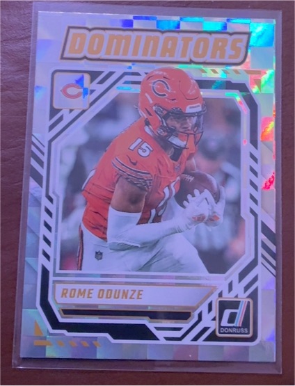 2025 Donruss Dominators #DOM-ROE Rome Odunze — front
