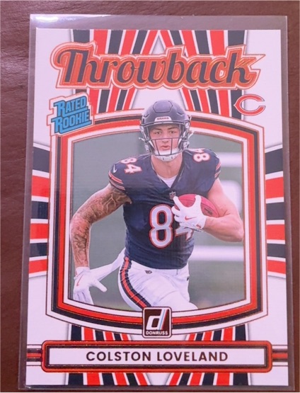 2025 Panini Donruss #8 Colston Loveland — front